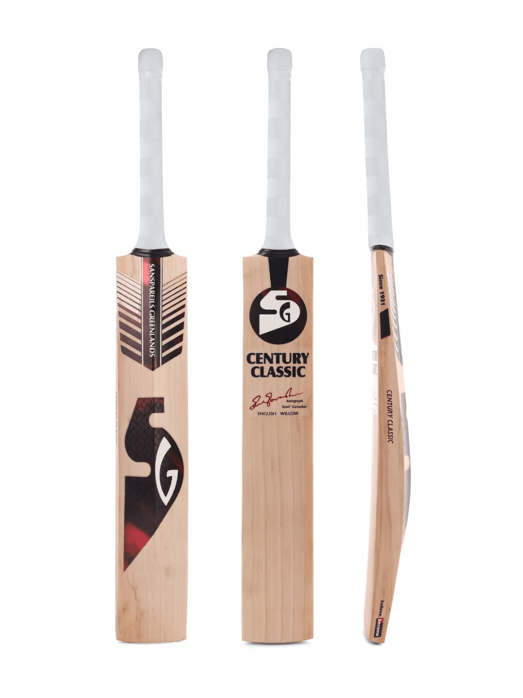 SG Century Classic English Willow Cricket Bat
