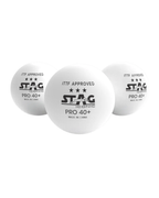 STAG Iconic Supreme Table Tennis (TT) Balls | Training, Tournaments, Recreational Play
