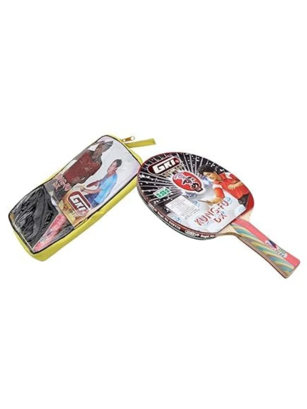 GKI Kung Fu DX Table Tennis Bat with Cover