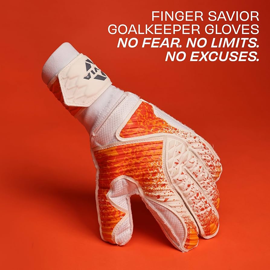 Nivia Finger Saver Football GoalKeeper Gloves